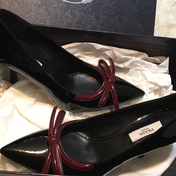 Prada Shoes - SOLD ⛔️Authentic PRADA Milano patent leather pump